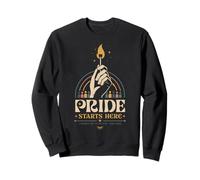 Pride Rainbow Equality Liberation Unity Attivismo Felpa