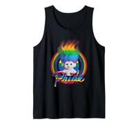 Pride Rainbow Trolls Vibrante Espressione Canotta