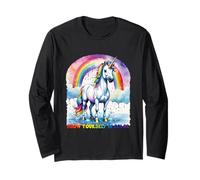 Pride Rainbow Unicorn - Mostrati a Colori 1 - Fan Fun Maglia a Manica