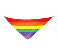 Pride - sciarpa triangolare in cotone con bandiera arcobaleno