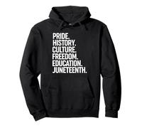 Pride Storia Cultura libertà Istruzione Giugno Felpa con Cappuccio