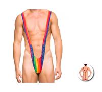 Pride - trikini uomo con bandiera arcobaleno