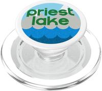 Priest Lake Idaho ID Nature Vacation Design PopSockets PopGrip per MagSafe
