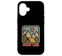 Priest Lake Idaho ID Vacation Souvenir Custodia per iPhone 16
