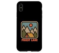 Priest Lake Idaho ID Vacation Souvenir Custodia per iPhone XS Max
