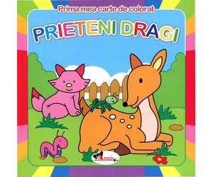 Prieteni Dragi. Prima Mea Carte De Colorat