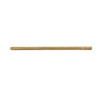 Prigioniero barra filetto completo M6 M8 M10 rame 1 pezzo | Aste completamente filettate, asta in ottone completamente filettata, lunghezza 100 200mm(M10 x 100MM)