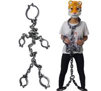 Prigioniero di plastica di Halloween Puntelli Pretend del gioco criminale