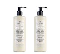 Prija Crema Idratante per Mani e Corpo, Idrata e Protegge la Pelle con Vitamina E, Aiuta a Proteggere la Pelle dall’Invecchiamento Creando un’Idratazione Prolungata 2 x 380ml