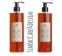 Prija, set con 1 gel doccia e shampoo per capelli + 1 sapone liquido + 2 dispenser di pompa.