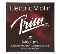 Prim Corda per violino in Sib, extra lunga (per strumenti con corde di lunghezza superiore a 395 mm), corda singola per violini classici ed elettrici, anima in acciaio al tungsteno e acciaio inox