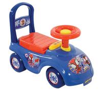 Prima auto cavalcabile Spidey e i suoi fantastici amici Marvel per bambini con telefono, da 1 anno, gioco 3 in 1, macchinina primi passi con portagiochi