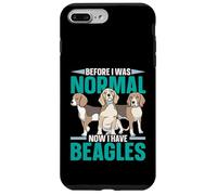 Prima che fossi normale ora ho Beagle Dog Lover Puppy Owner Custodia per iPhone 7 Plus/8 Plus