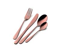 Prima Collection, Set da 24 Posate Serie Dream, Acciaio Inox, Colore: Oro Rosa, con Scatola Regalo (6 persone)