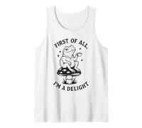 Prima di Tutto I'm a Delight Cottagecore Frog on Mushroom Canotta