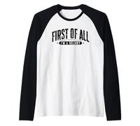Prima di Tutto Im a Delight Funny Sport Maglia con Maniche Raglan