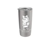 Prima di tutto Jesus Thinks I'm A Delight Frog Coffee Meme Bicchiere termico in acciaio inox doppia parete