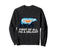 Prima di Tutto Sono Un appassionato di Delight Bear Felpa