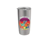 Prima elementare Here I Come First Grader Ragazze Ragazzi Prima elementare Bicchiere termico in acciaio inox doppia parete