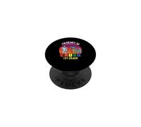 Prima elementare Here I Come First Grader Ragazze Ragazzi Prima elementare PopSockets PopGrip Adesivo