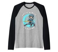 Prima Elementare Ninja, Arrivo! Maglia con Maniche Raglan