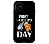 Prima Festa Dei Padri Birra Latte Nuovo Papà Padre Genitore Custodia per iPhone 11