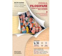 9788842119302 Lucilla Guendalina Moliterno Prima filosofare. Storia attualità do