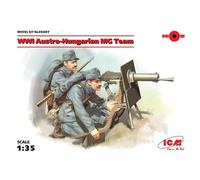 Prima Guerra Mondiale Austro-Ungarico MG Teammaquette Personaggio Team ICM 3
