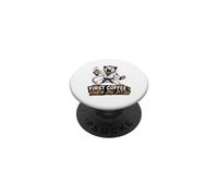Prima Il Caffè, Poi Il Jiu-jitsu: Caffè E Jiu-jitsu PopSockets PopGrip Adesivo