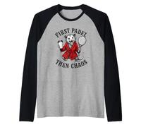 Prima Il Padel, Poi Il Caos: Padel E Caos, Opossum Maglia con Maniche Raglan