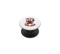 Prima Il Padel, Poi Il Chaos Coffee E Il Chaos Opossum PopSockets PopGrip Adesivo