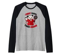 Prima Il Padel, Poi Il Chaos Coffee E Un Simpatico Opossum Maglia con Maniche Raglan