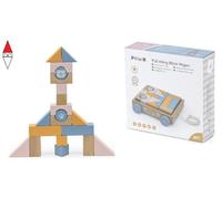 PRIMA INFANZIA DISTRIBUTORI GIOCATTOLI CARRETTO TRAINABILE CON COSTRUZIONI