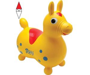PRIMA INFANZIA LEDRAPLASTIC CAVALLO RODY GIALLO 7012