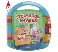 Fisher-Price- Il Libro delle Canzoncine Ridi e Impara, Libricino con Filastrocch