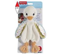 Fisher Price - Oca Tante Coccole, morbido peluche per lo sviluppo sensoriale dei
