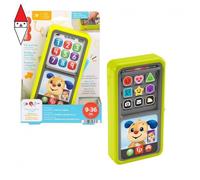 Fisher-Price - Smartphone Scorri e Impara, telefono giocattolo didattico per neo