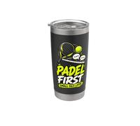 Prima la partita Padel Bicchiere termico in acciaio inox doppia parete