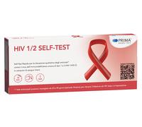 PRIMA LAB SA TEST RAPIDO PRIMA HOME TEST HIV 1/2 AUTODIAGNOSTICO RILEVAZIONE QUALITATIVA ANTICORPI ANTI-HIV 1 E 2 IN CAMPIONI DI SANGUE INTERO