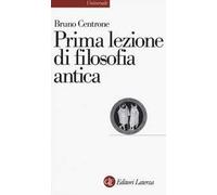 Prima lezione di filosofia antica