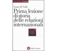 Prima lezione di storia delle relazioni internazionali
