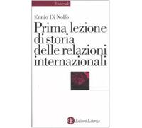 Prima lezione di storia delle relazioni internazionali
