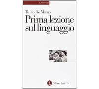 Prima lezione sul linguaggio