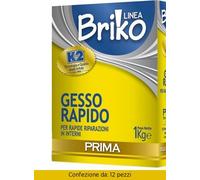 Prima Linea Briko Gesso Rapido Da Kg. 1 Pezzi 12 0001GM