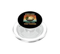 Prima mangio Bibimbap poi faccio le cose Bibimbap vintage PopSockets PopGrip per MagSafe