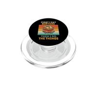 Prima mangio Biryani poi faccio le cose Vintage Biryani PopSockets PopGrip per MagSafe