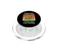 Prima mangio i ceci poi faccio le cose ceci vintage PopSockets PopGrip per MagSafe