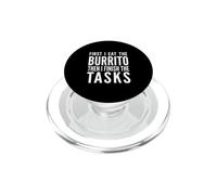 Prima mangio il burrito, poi faccio i compiti. PopSockets PopGrip per MagSafe