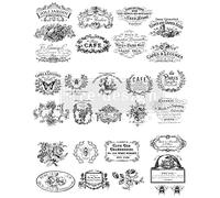 Prima Marketing Classic Vintage Labels size 24"x31" Trasferimento, 25x31