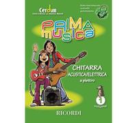 Prima Musica Vol 1 Chitarra Acustica Elettrica a plettro - Massimo Liverotti